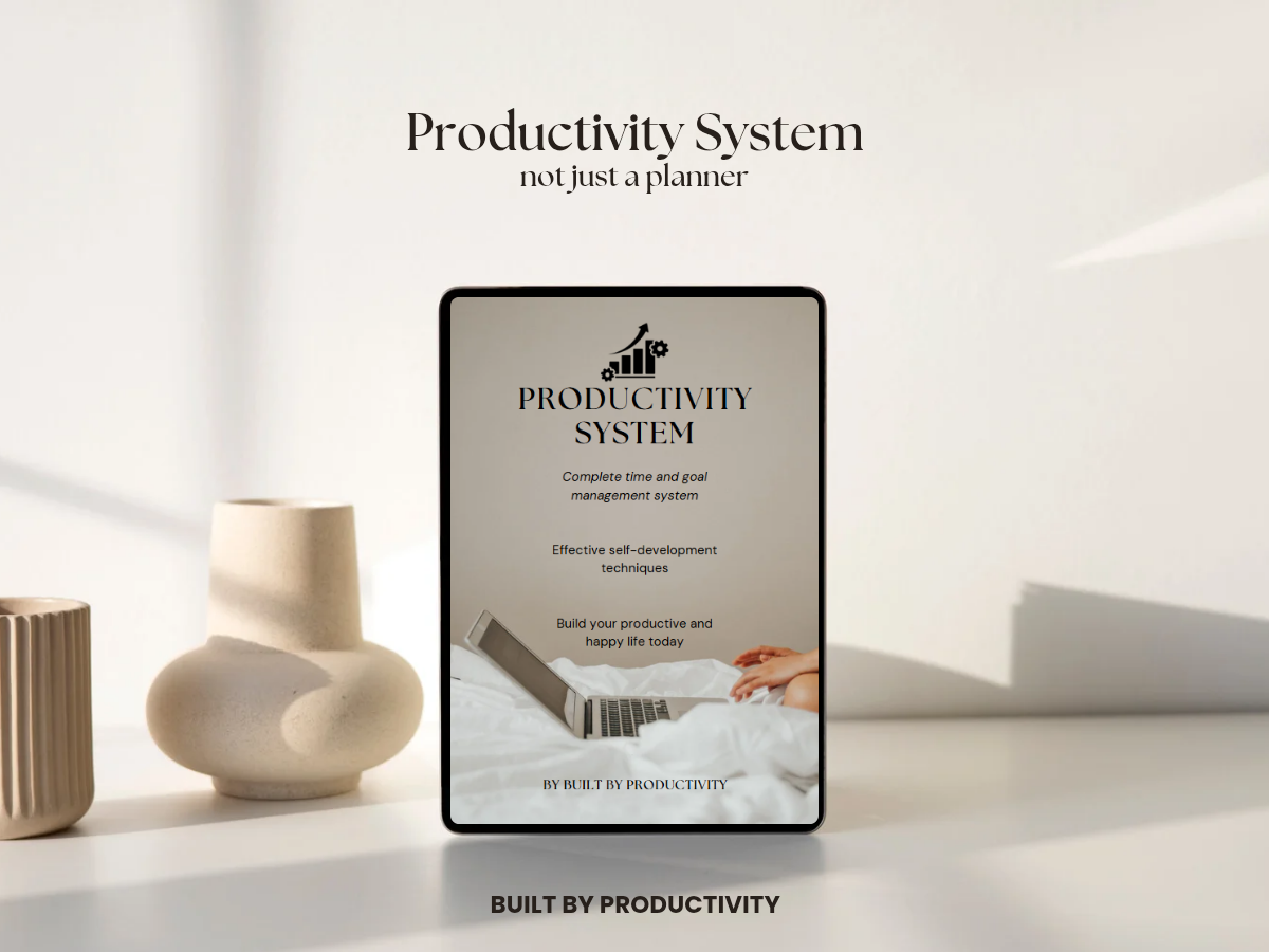Complete Productivity System – Instant Download