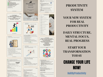 Complete Productivity System – Instant Download