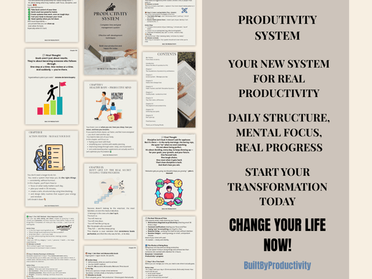 Complete Productivity System – Instant Download